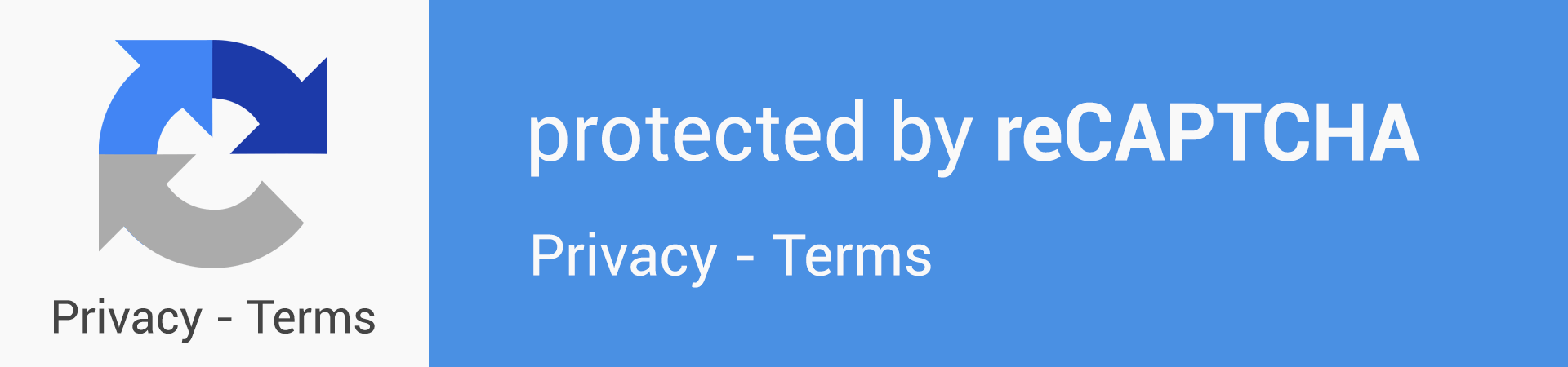 Failed to load reCAPTCHA